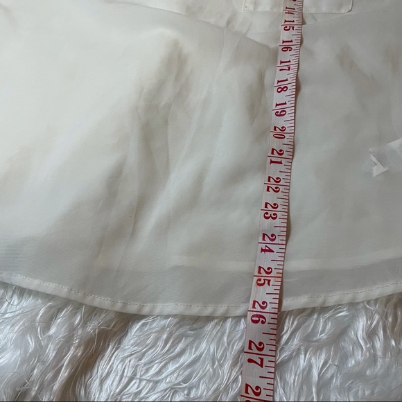 White lightweight tank blouse - Picture 5 of 5